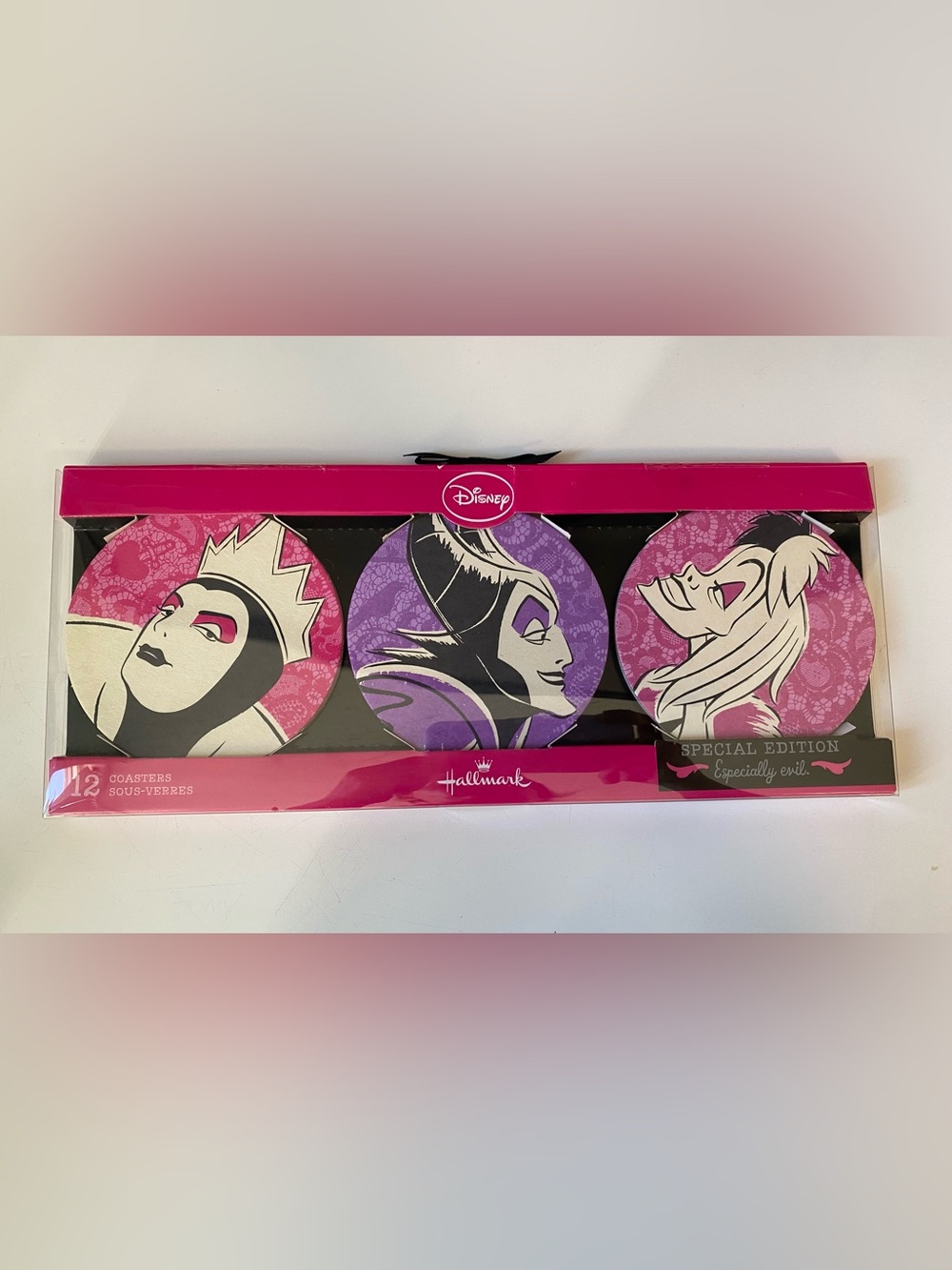 Disney Hallmark Villains Coaster Set